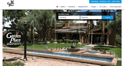 Desktop Screenshot of gardenplaceapartments.com